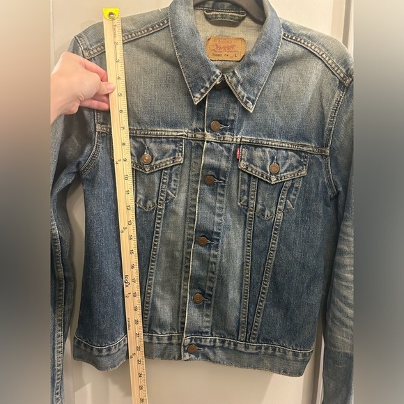 Levi’s Denim Trucker Jean Jacket Men’s Large Blue - Picture 11 of 11